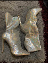 Load image into Gallery viewer, So Me Rylie Sequin Ankle boots
