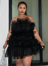 Load image into Gallery viewer, Slayr Tulle Mini Dress
