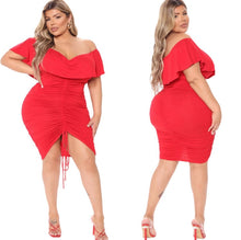 Load image into Gallery viewer, Fashion Nova Ruched Dress
