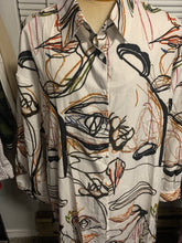 Load image into Gallery viewer, Graffiti print shirt dress
