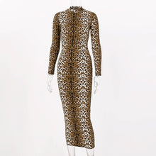 Load image into Gallery viewer, Sexy Animal Multi Print Midi Dress
