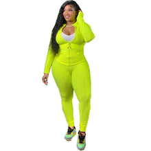 Load image into Gallery viewer, Plus Size Two Piece Joggers Set
