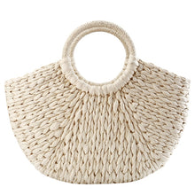 Load image into Gallery viewer, Rattan Wicker Straw Bag
